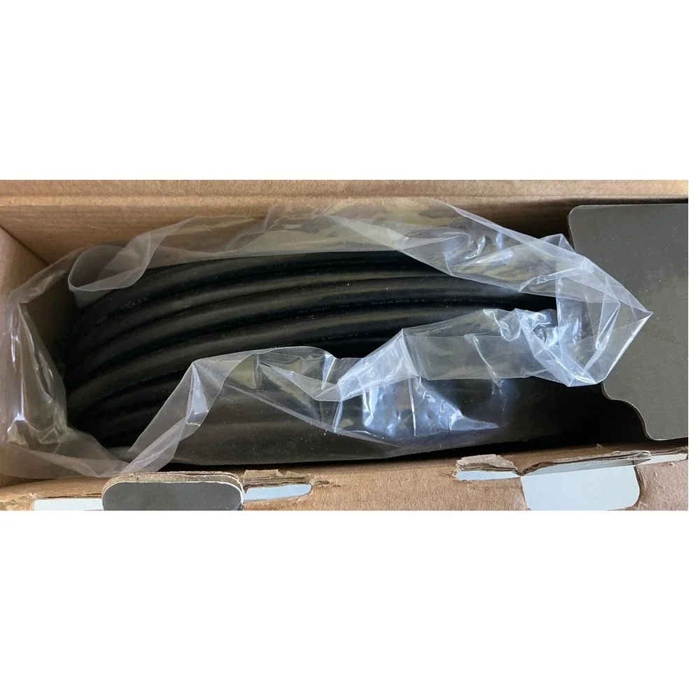 Monster Coaxial RG-6 Cable 100ft In-Wall Rated Gold Plated Connectors Black